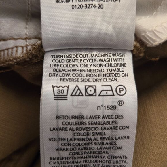 Ralph Lauren Womens Corduroy Mid-Rise Straight Leg Pants Brown Camel NWT - Picture 11 of 11